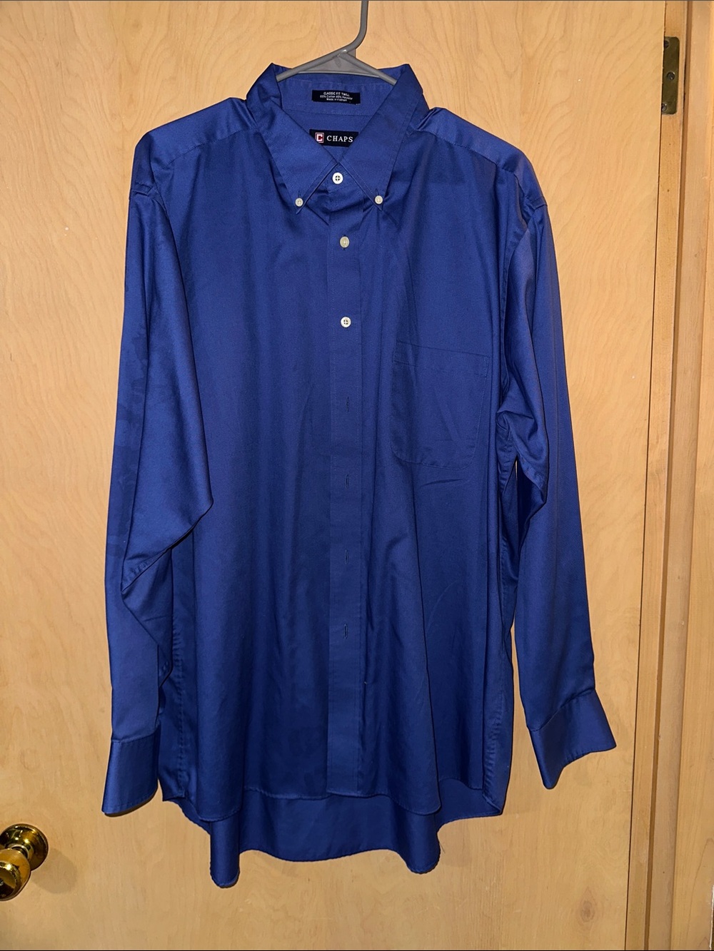 Men’s long sleeve dress shirt